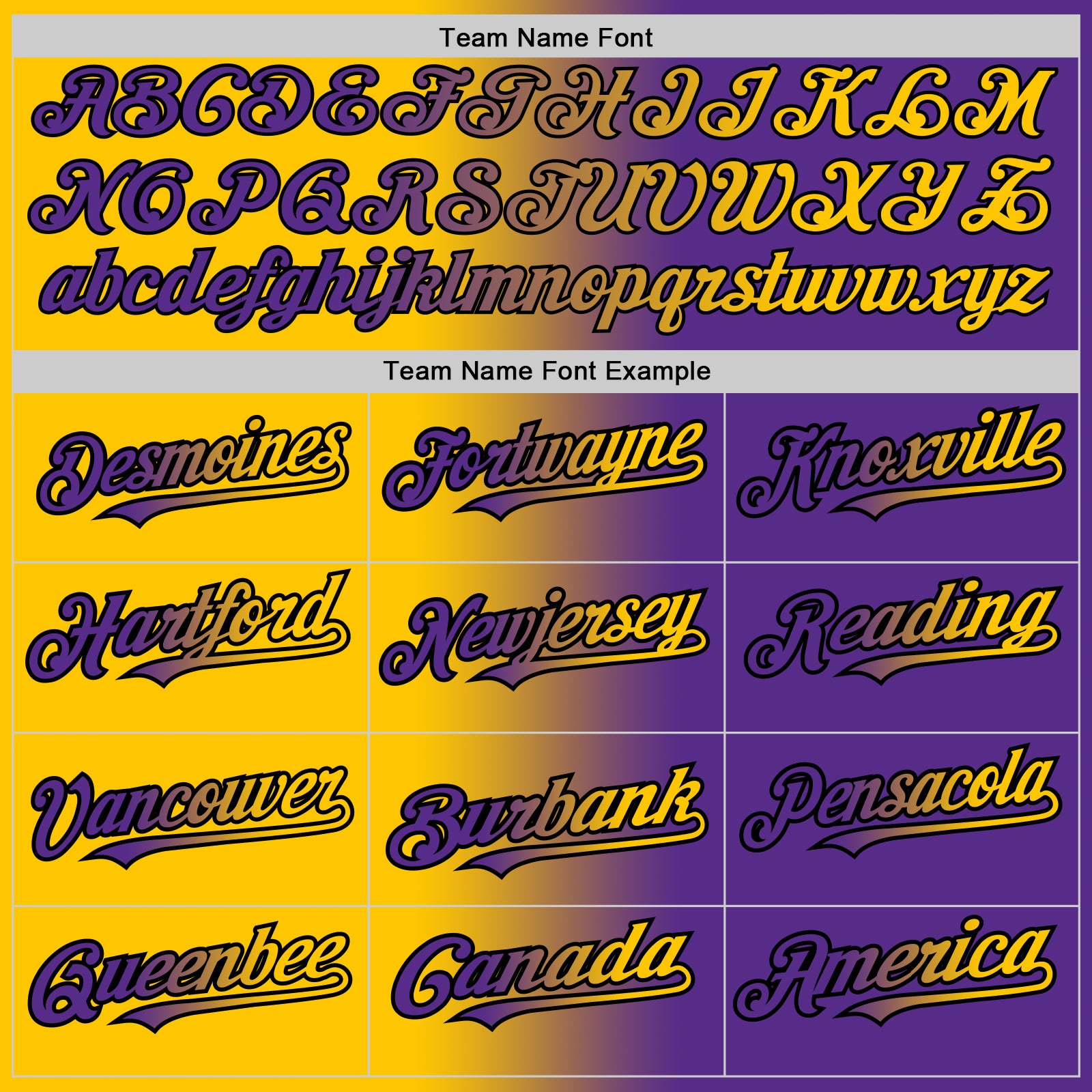 Cheap Custom Yellow Purple-Black Authentic Baseball Jersey Free