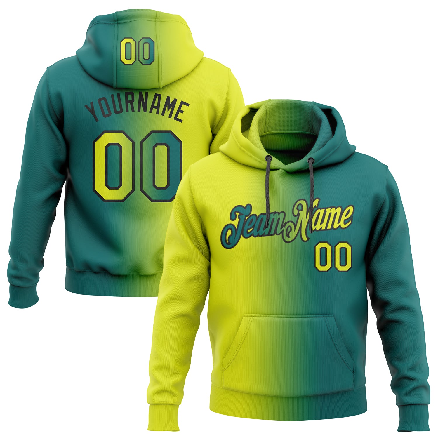 Neon yellow mens hoodie best sale