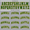 Custom Gray Green-Gold Authentic Baseball Jersey