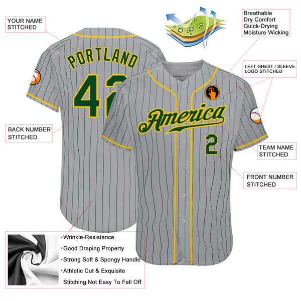 New Arrivals - Custom Baseball New Arrivals Jerseys & Uniforms Tagged Gray  Pinstripe - FansIdea