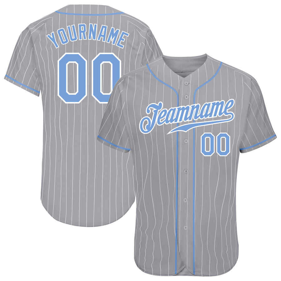 Custom Black White-Gray Authentic Baseball Jersey – FansCustom