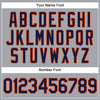 Custom Gray Navy-Orange Authentic Sleeveless Baseball Jersey