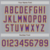 Custom Gray Purple-Gold Authentic Baseball Jersey