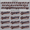 Custom Gray Black Powder Blue-Orange Authentic Baseball Jersey