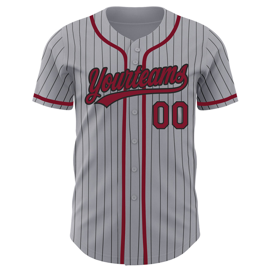 Custom Gray Baseball Jerseys, Baseball Uniforms For Your Team – Tagged  Gray Pinstripe