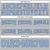 Custom Stitched Gray Light Blue-Steel Gray Football Pullover Sweatshirt Hoodie