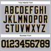 Custom Gray Black-Old Gold Authentic Baseball Jersey