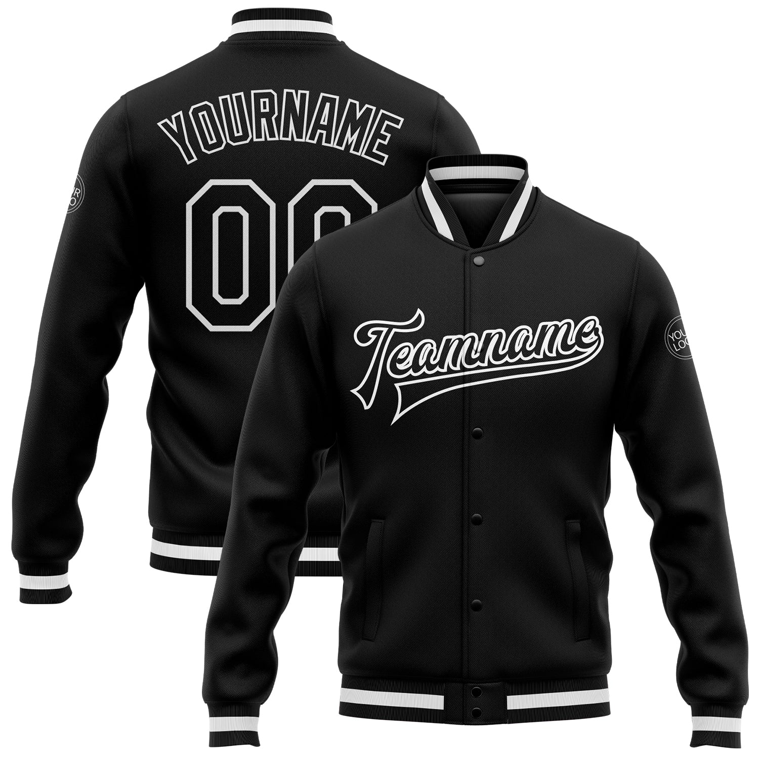 Custom Leather Sleeve Varsity Jacket