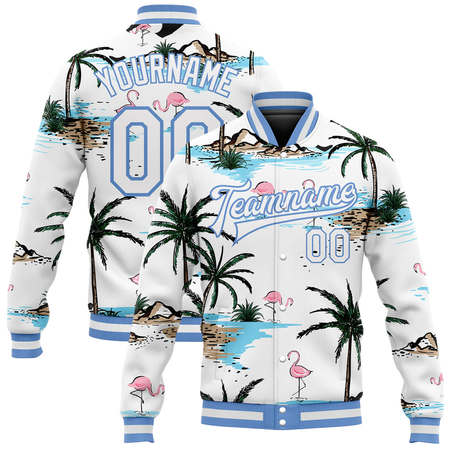 Cheap Custom Lakes Blue Neon Green-Royal 3D Pattern Design Beach Hawaii  Palm Trees And Flamingo Authentic Baseball Jersey Free Shipping –  CustomJerseysPro