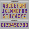 Custom Gray Purple-Gold Bomber Full-Snap Varsity Letterman Jacket