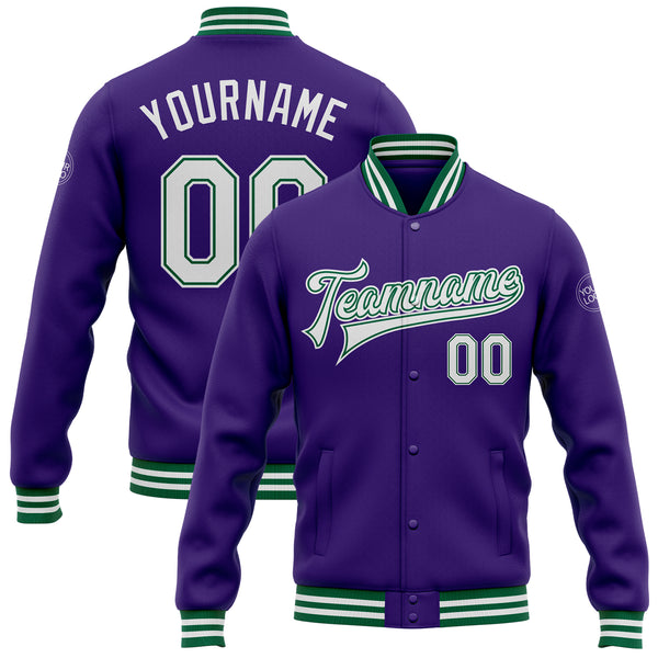 Minnesota Vikings Black Varsity Jacket