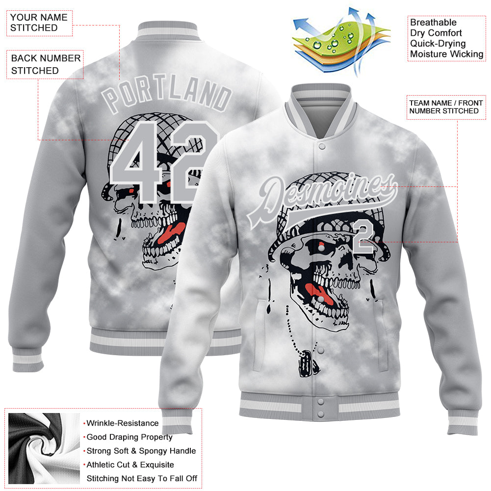 MLB Chicago White Sox Skull Black Scary Hoodie 3d - T-shirts Low Price