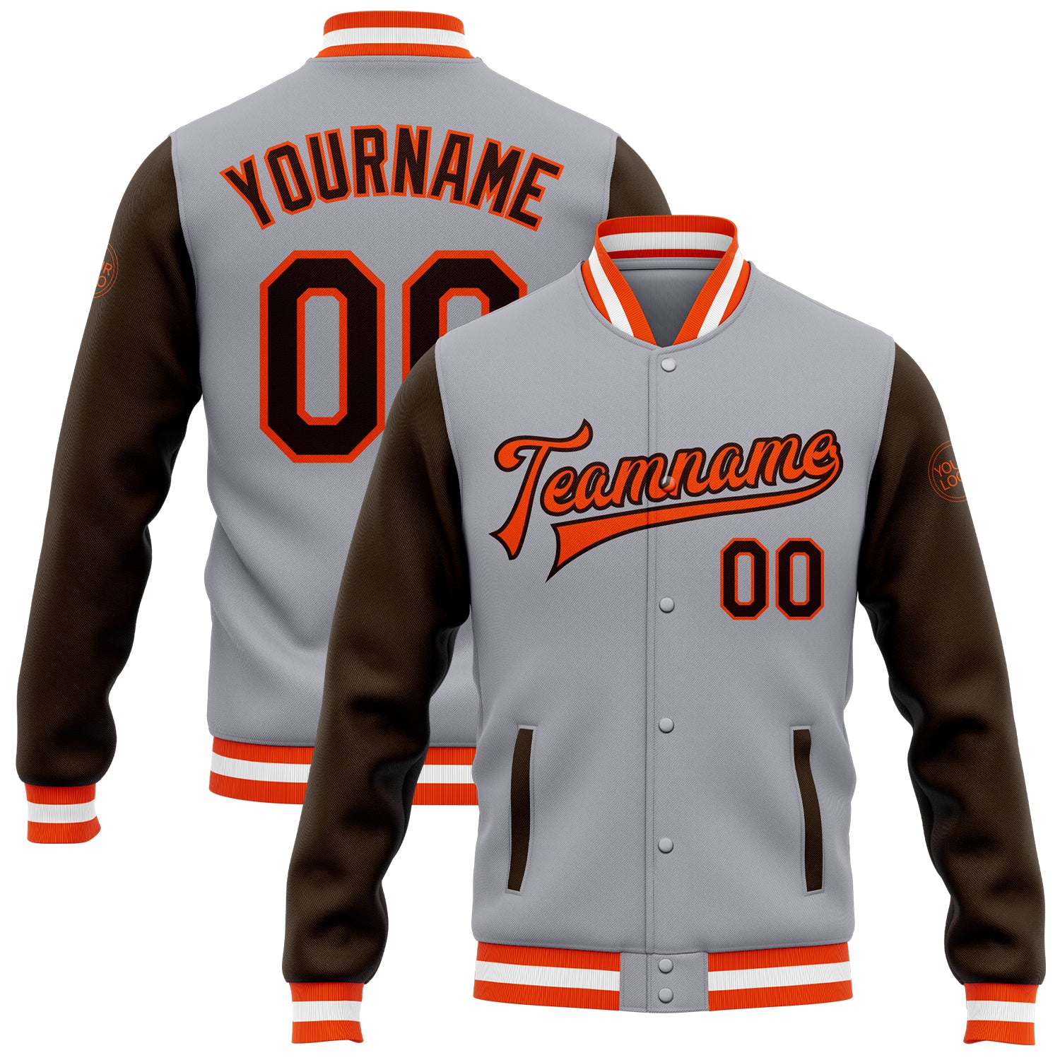 Maker of Jacket NFL Cleveland Browns Baseball Varsity