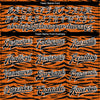 Custom Orange Black-White Tiger Stripes 3D Pattern Design Bomber Full-Snap Varsity Letterman Jacket