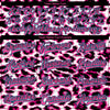 Custom Pink Sky Blue-Black Leopard Print 3D Pattern Design Bomber Full-Snap Varsity Letterman Jacket