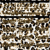 Custom White Black-Old Gold Leopard Print 3D Pattern Design Bomber Full-Snap Varsity Letterman Jacket