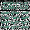 Custom White Kelly Green-Black Bright Leopard Print 3D Pattern Design Bomber Full-Snap Varsity Letterman Jacket