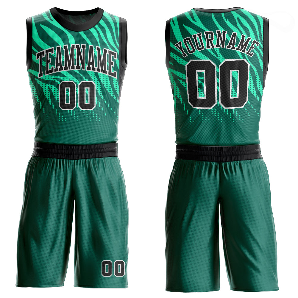 Athletic Knit Sublimated Long Sleeve Basketball Shooting Shirt Design 1312 | Basketball | Custom Apparel | Shooting Shirts | Sublimated Apparel 