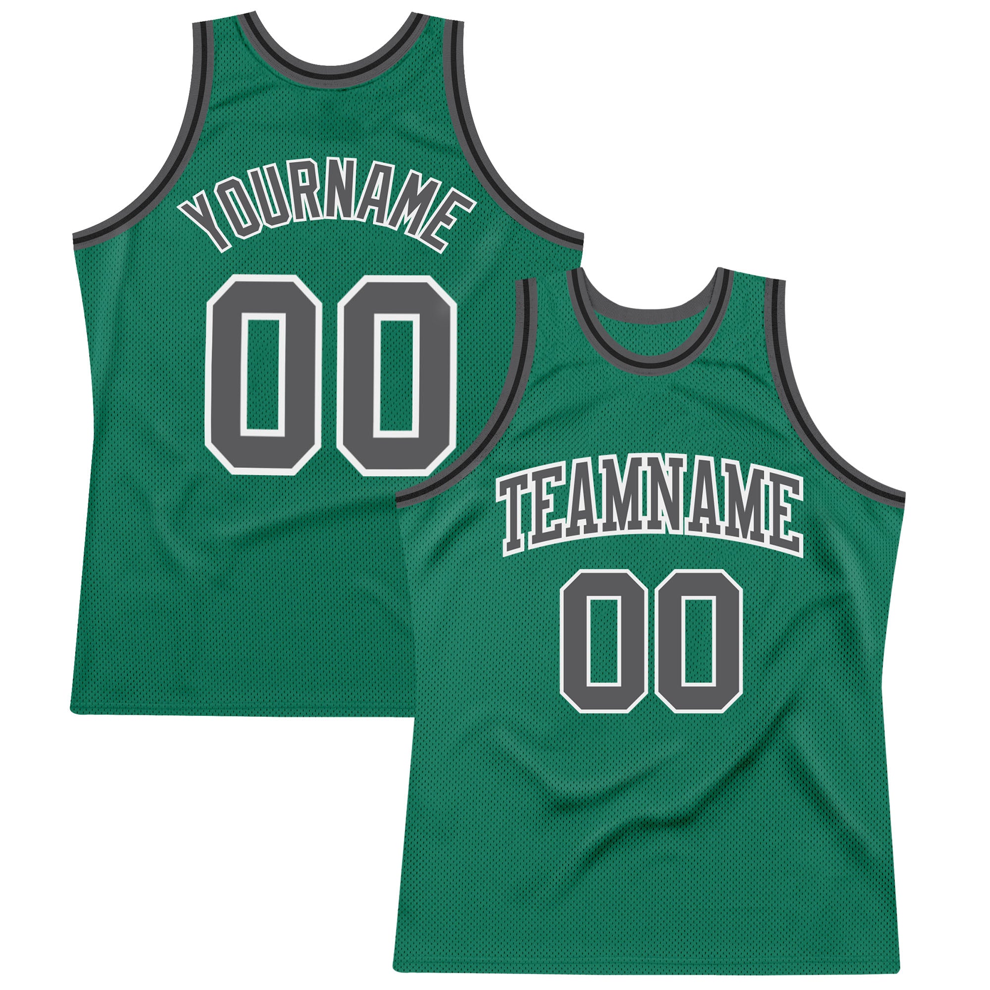 Dark green basketball store jersey