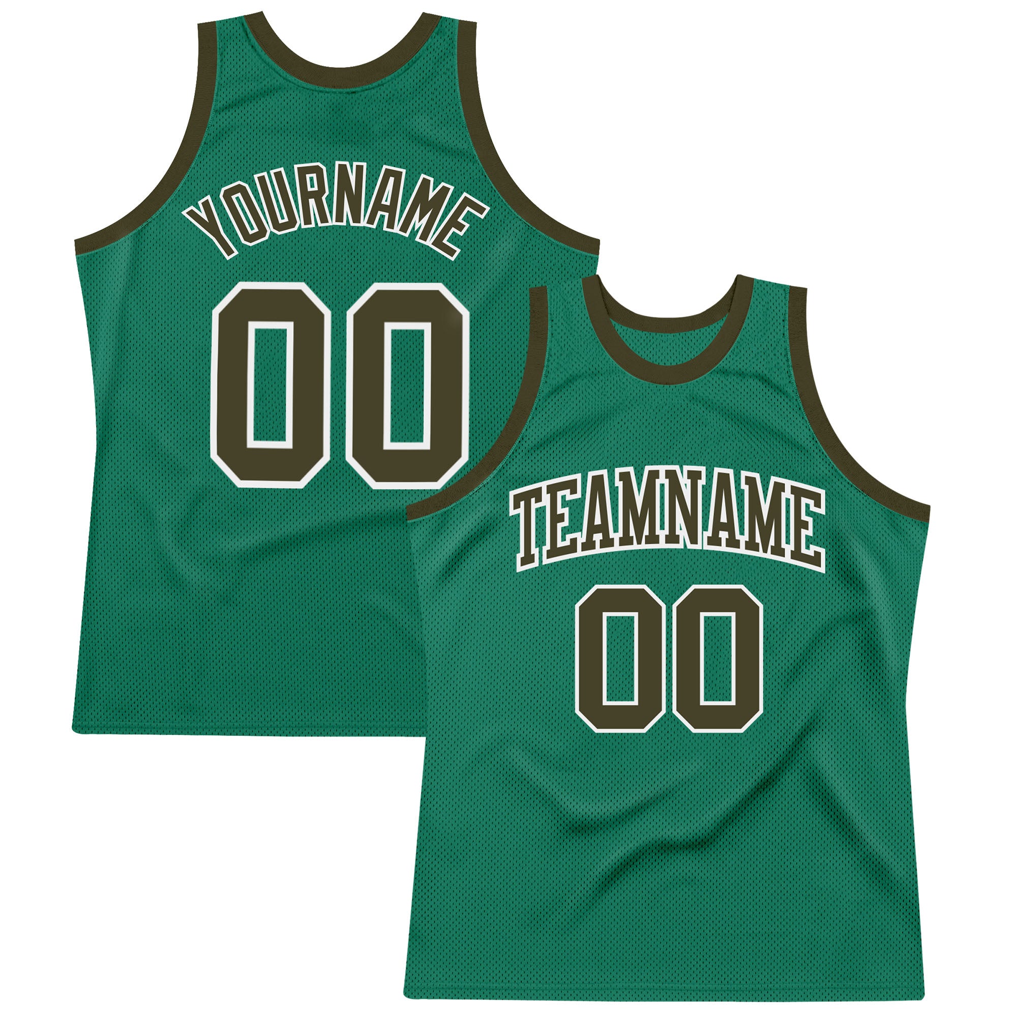 Olive green 2024 basketball jersey