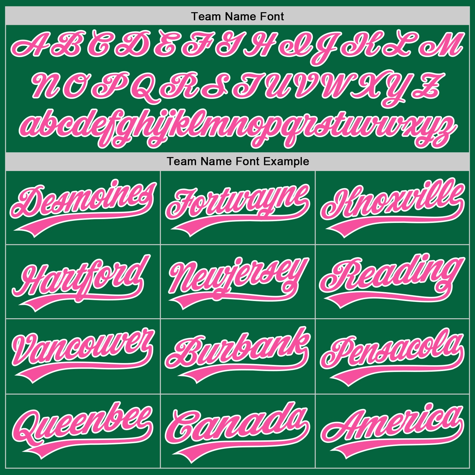 Custom Kelly Green Pink-White Authentic Baseball Jersey