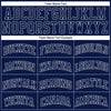 Custom Navy Navy-Gray Authentic Throwback Basketball Jersey