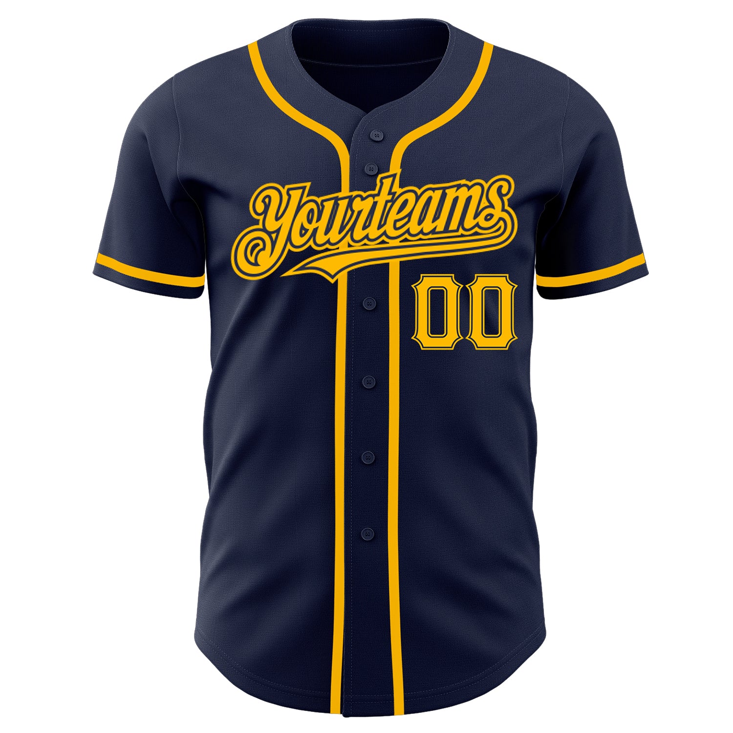 Custom Navy Baseball Jerseys  Design Your Navy Baseball Uniforms - FansIdea