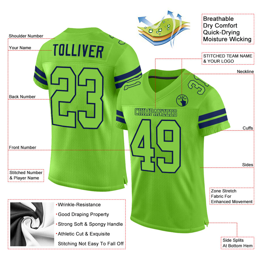 Neon Green Baseball Jersey Design  Custom Neon Green Baseball Uniform  Tagged Youth - FansIdea