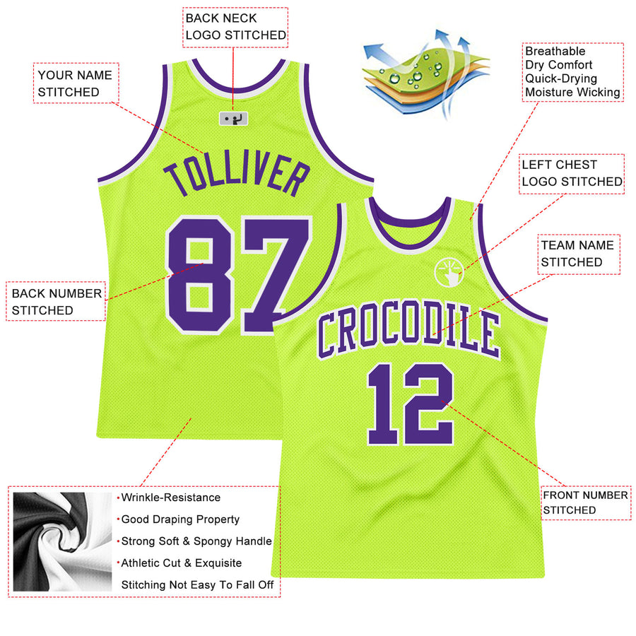 Quality neon green basketball clothes set male summer men's