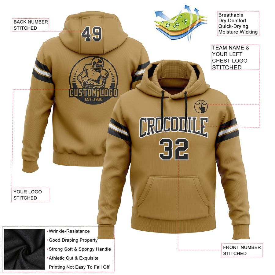 Custom Hoodies Back Logo, Football Sweatshirts