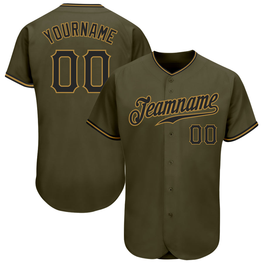 Olive Color Baseball Uniforms | Custom Olive Green Baseball