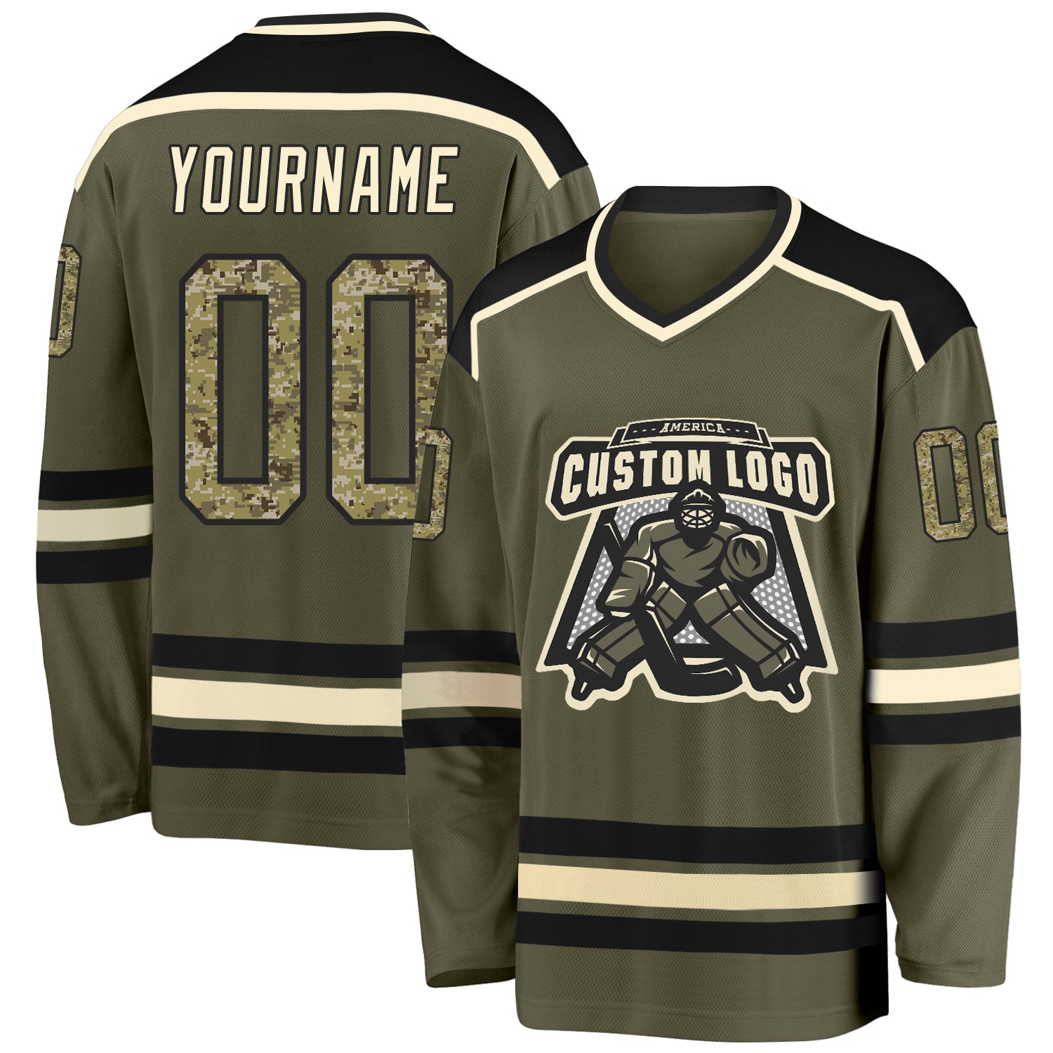 Camo shop hockey jersey