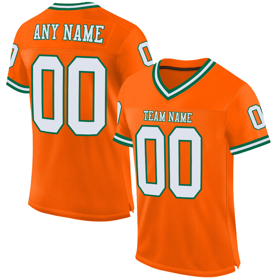 Hot] New Miami Hurricanes Jersey Customizable Basketball Orange