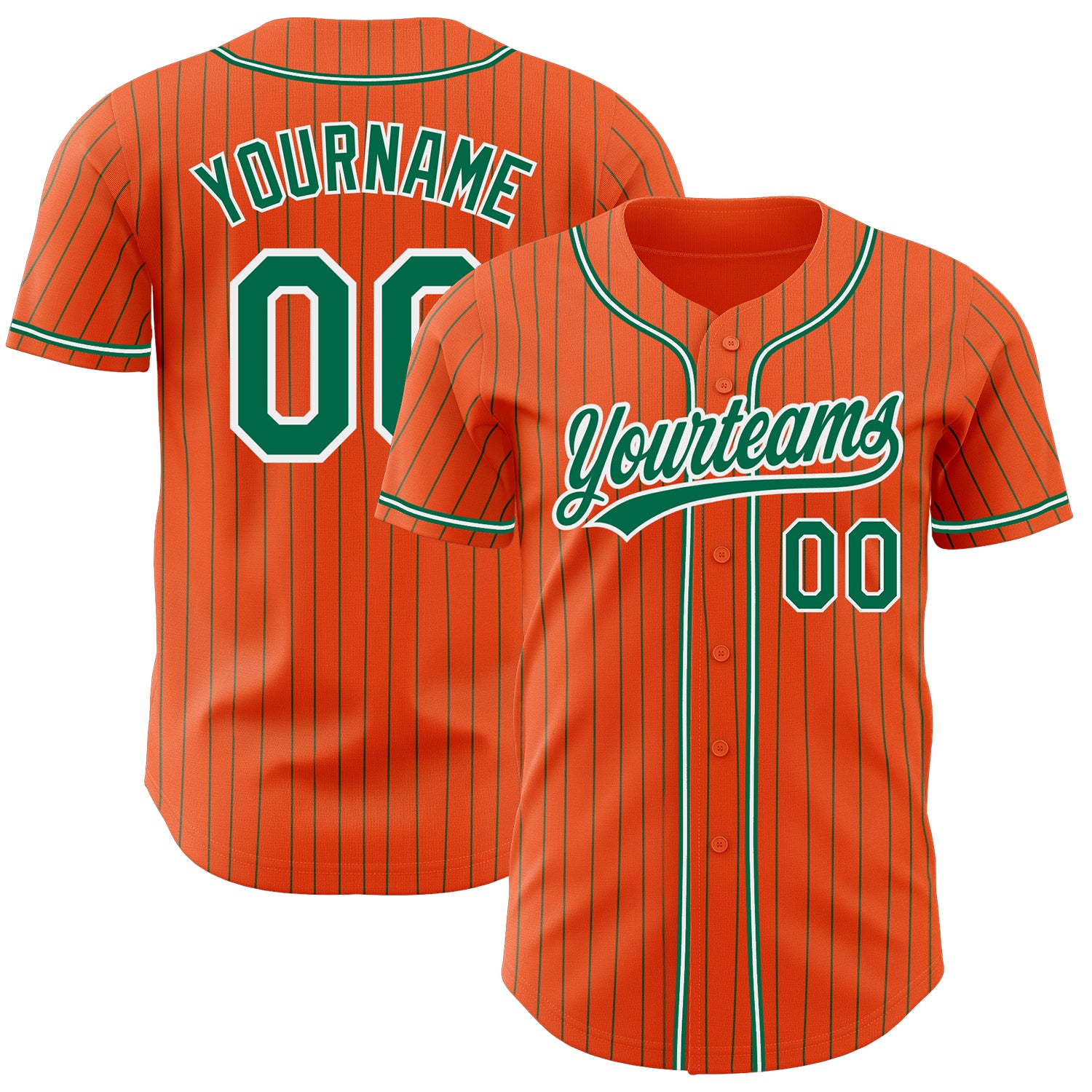 Baseball 2024 jersey orange