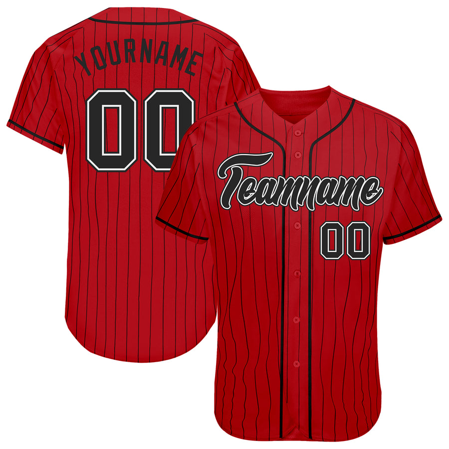 Team Ryze Custom Pinstripe Baseball Jerseys