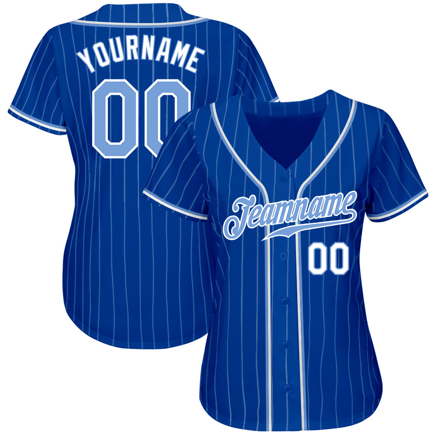 Blue Baseball Jerseys.