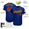 Custom Royal Crimson-Gold Authentic Baseball Jersey