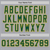 Custom Gray Green-Gold Authentic Throwback Basketball Jersey