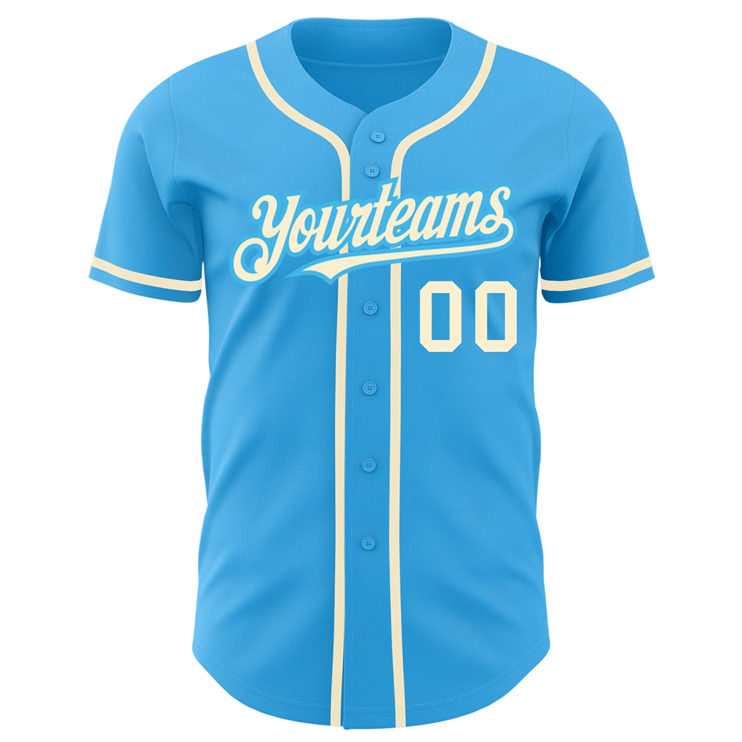 Sky blue cheap baseball jersey