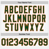 Custom White Green-Orange Authentic Sleeveless Baseball Jersey