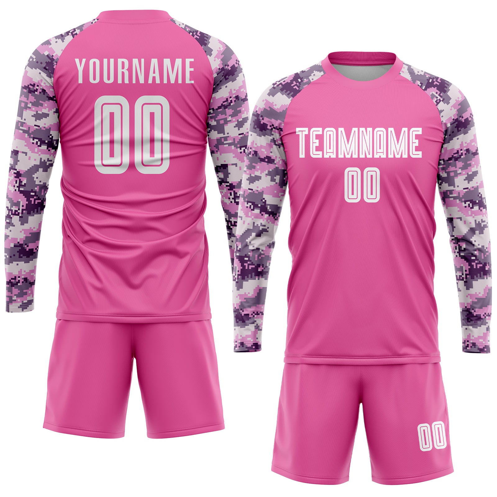 Pink hotsell soccer uniforms