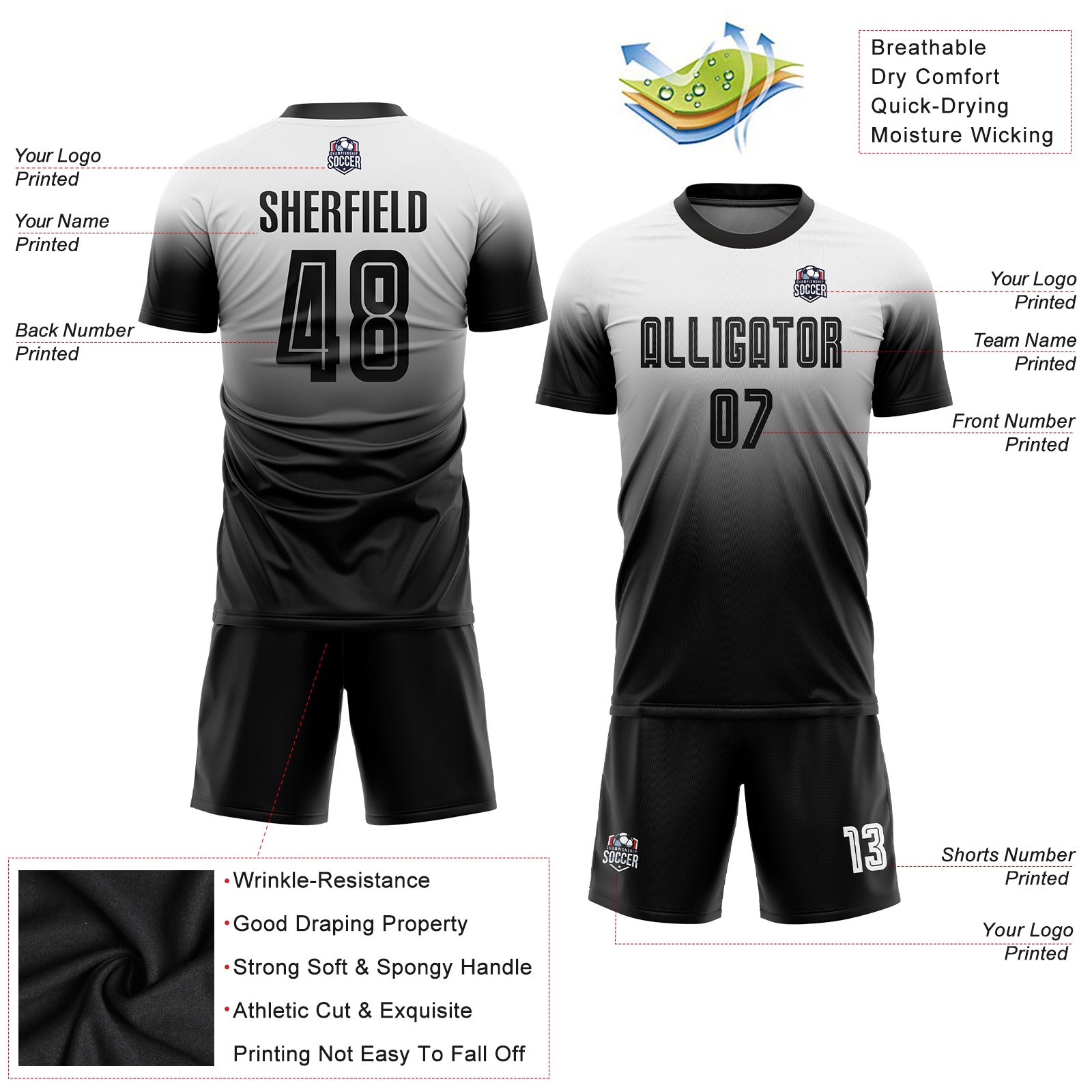 Slope Style Football Shirt Design With Rednavy Colors Sublimation