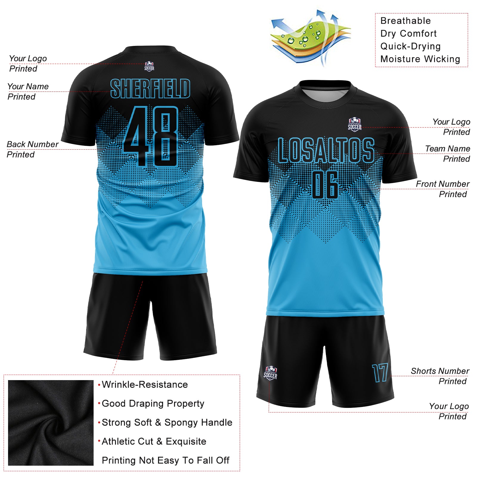 FANSIDEA Custom Neon Green Black Sublimation Soccer Uniform Jersey Women's Size:S