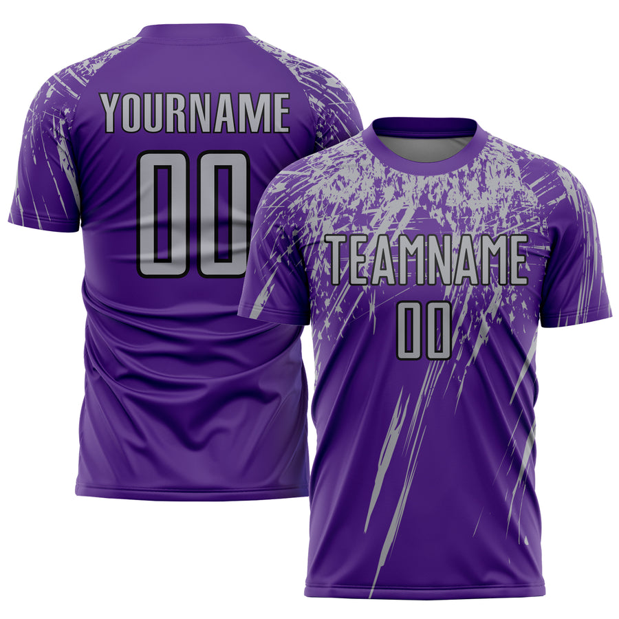 Purple 2024 soccer shirt