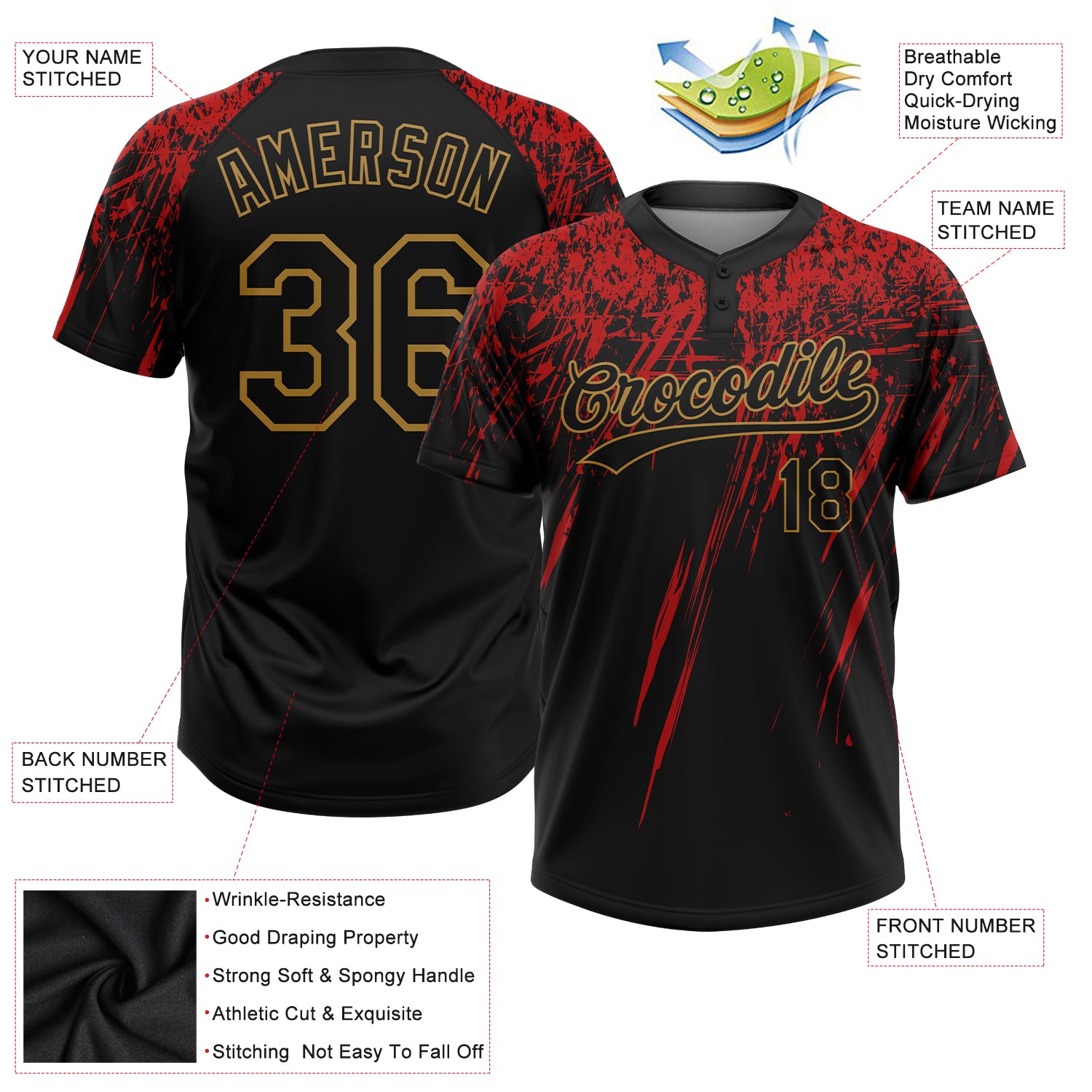 softball v neck jersey - full-dye custom softball uniform