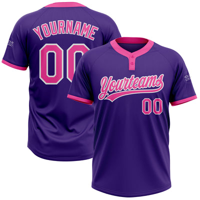 Pink best sale softball uniforms