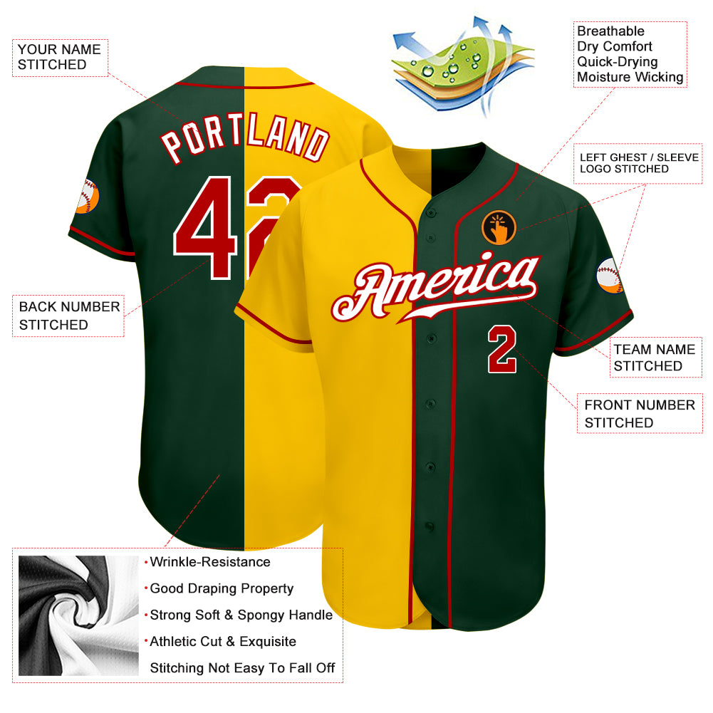 Oakland Athletics MLB Personalized Custom Name Baseball Jersey