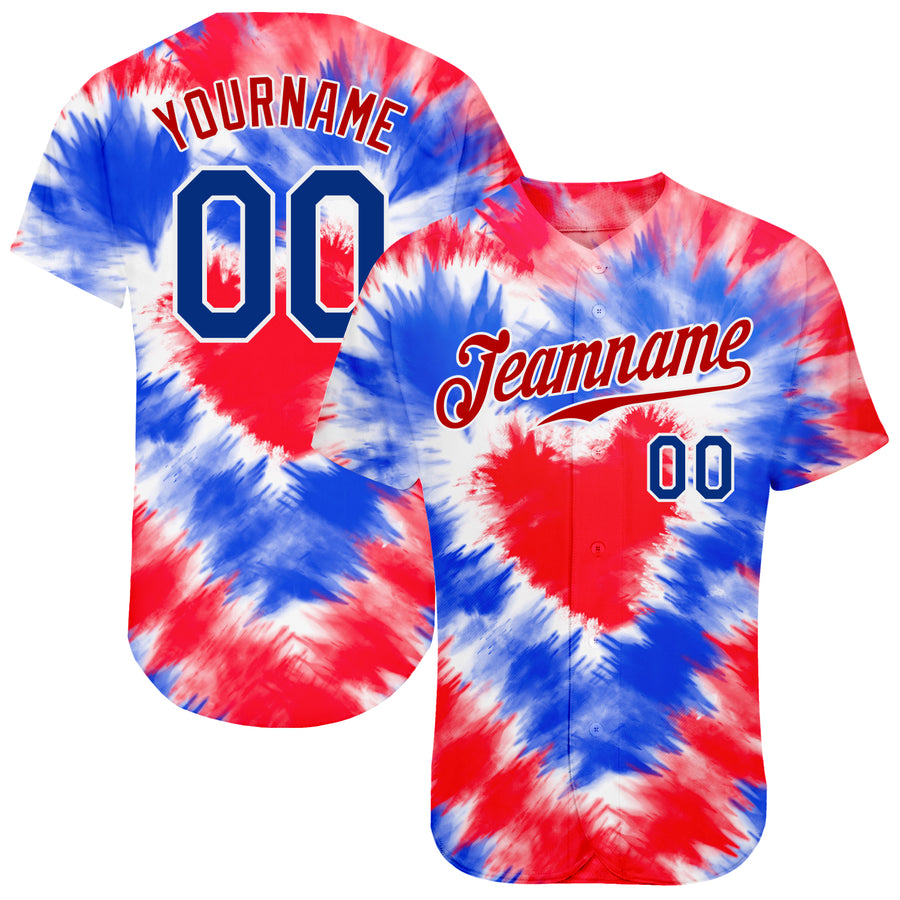 Kids Tie Dye Custom Baseball Jersey Sports T Shirt Tie Dye -  Australia