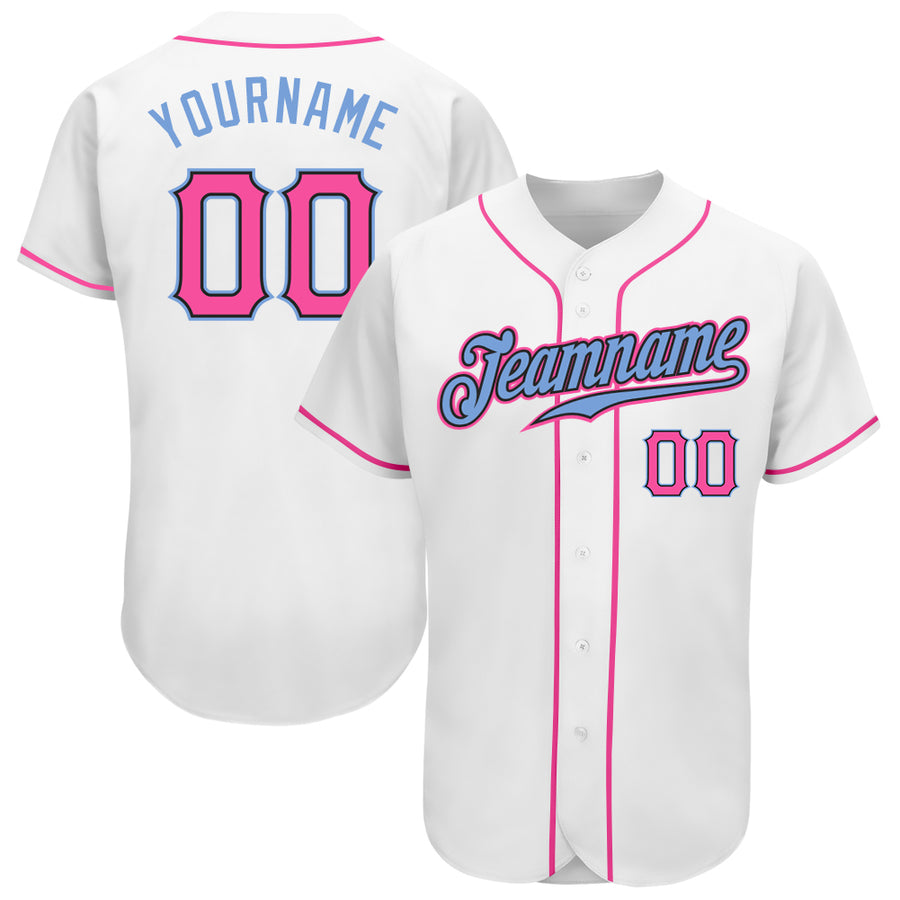 Custom Baseball Jerseys  Personalized Baseball Uniforms Design Tagged  Pink - FansIdea