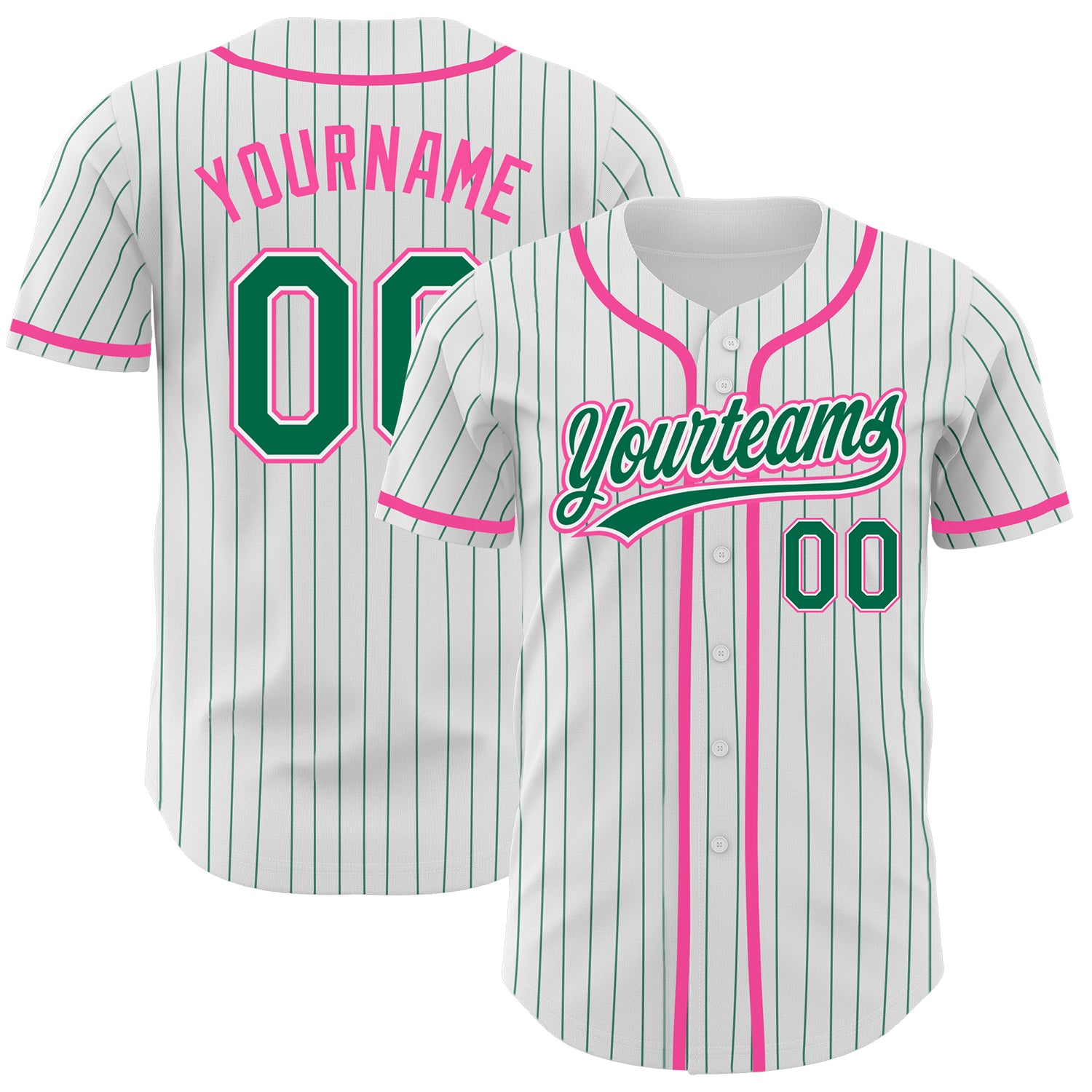 Custom Green Baseball Jerseys  Make Your Own Green Baseball Uniforms -  FansIdea